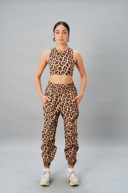 Cheetah High Waist Waterproof Jogger